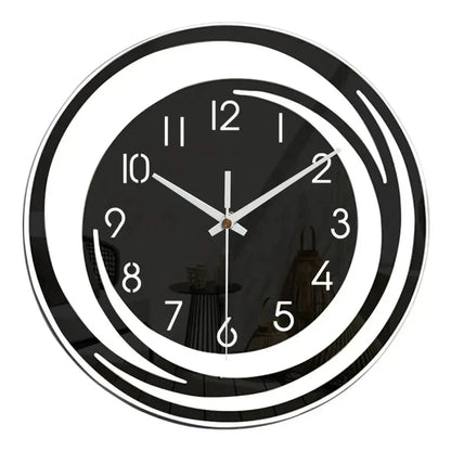 Mogendo | Acrylic Wall Clock - Scandinavian Design - Black - Clock