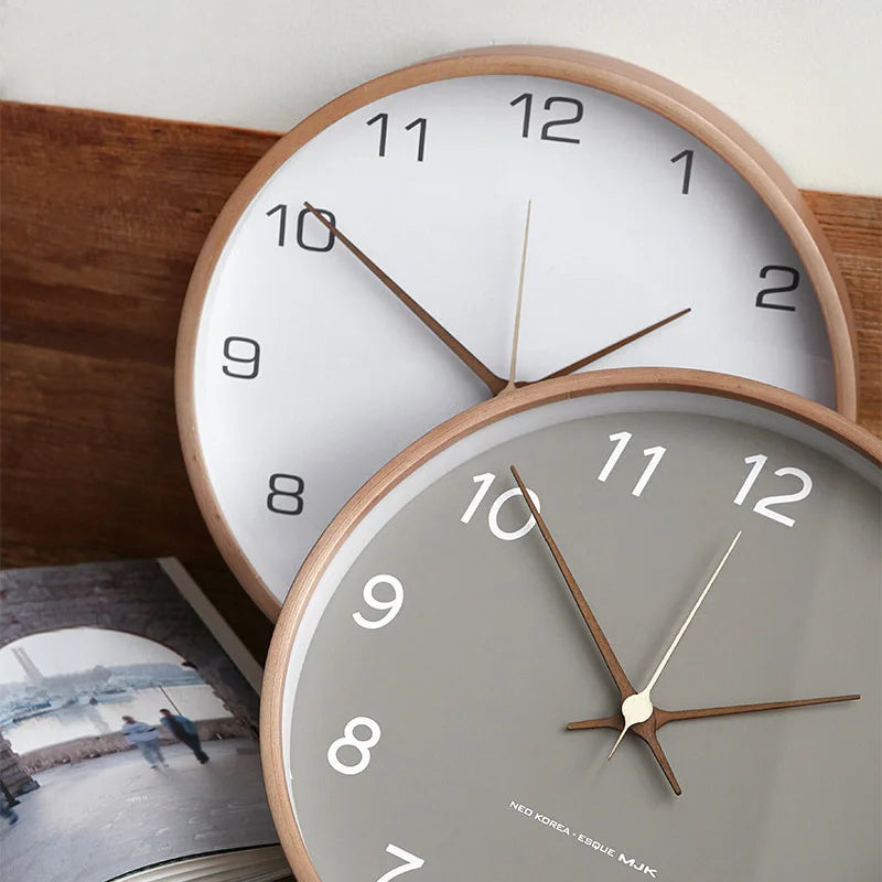Mogendo | TranscendTime | Wall clock made of wood and glass