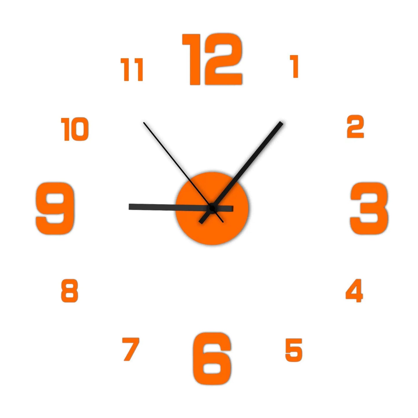 Mogendo | Creative frameless wall clock Gold