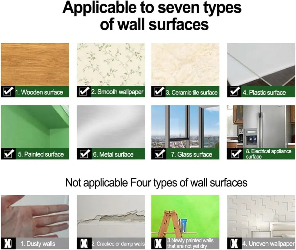 Mogendo | Self-adhesive acrylic mirror plates, shatterproof & lightweight