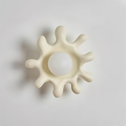 Mogendo | Splova Wall Lamp W 23cm x H 23cm W 9″ x H 9″ Cream