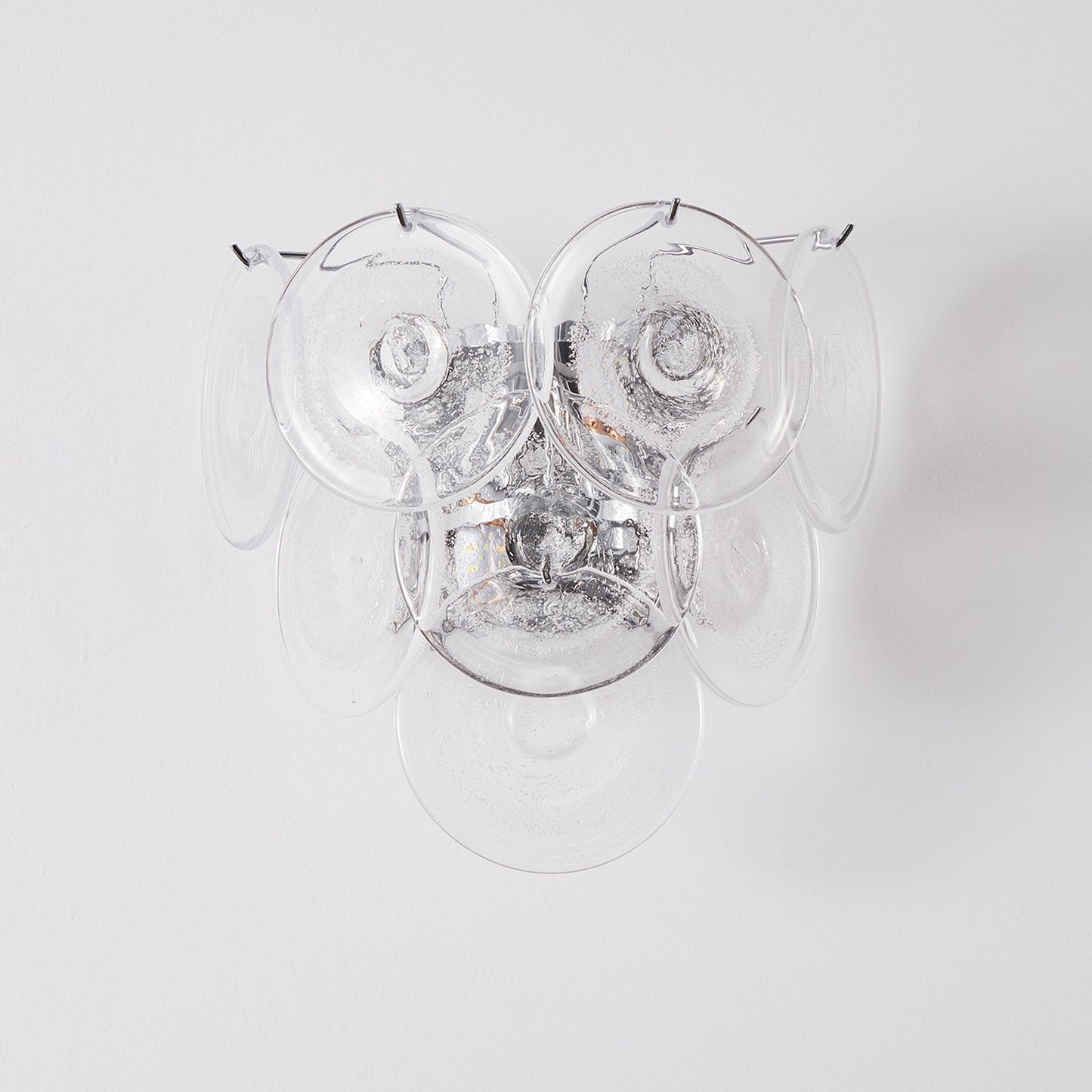 Mogendo | Vivelle Wall Light W 34cm x H 33cm W 13.3″ x H 12.9″ Clear