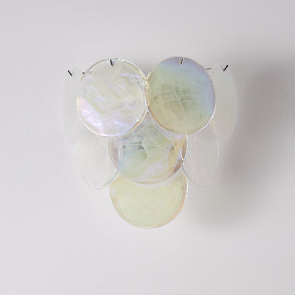 Mogendo | Vivelle Wall Light W 34cm x H 33cm W 13.3″ x H 12.9″ Iridescent