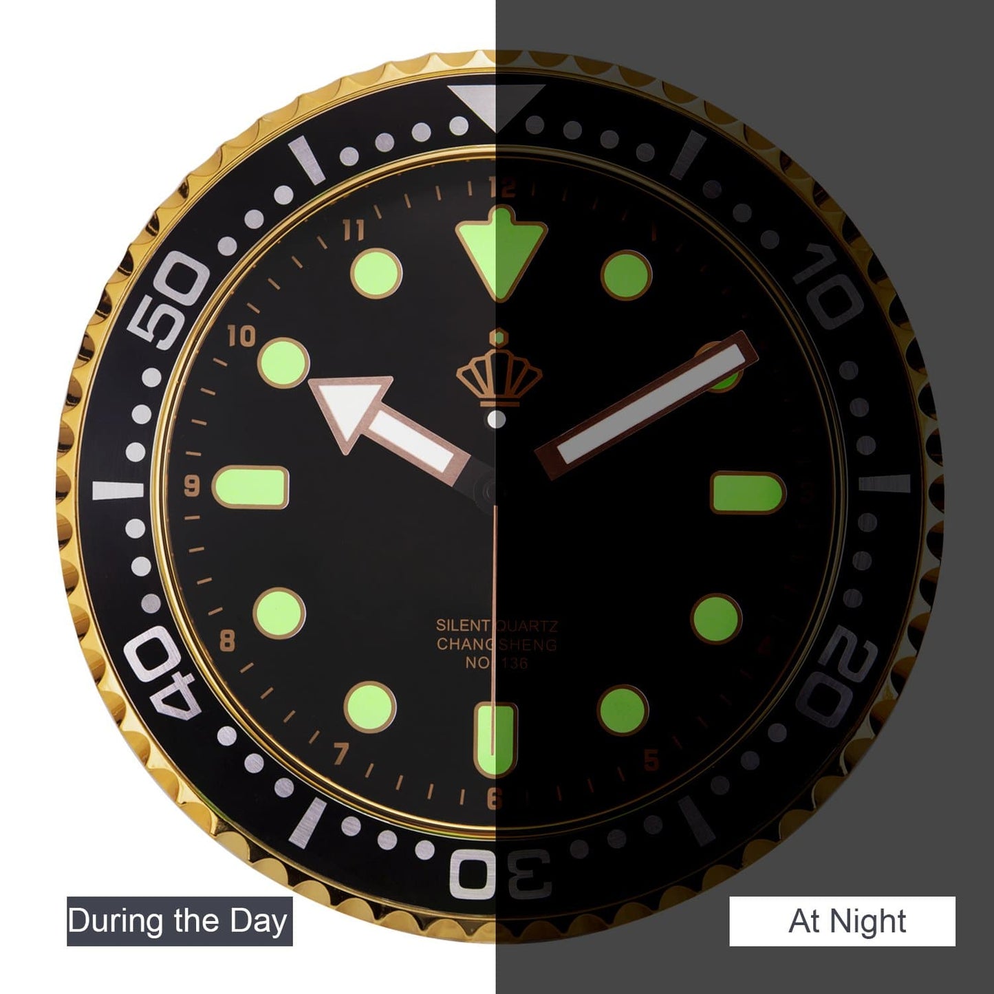 Mogendo | Silent Glowing Wall Clock