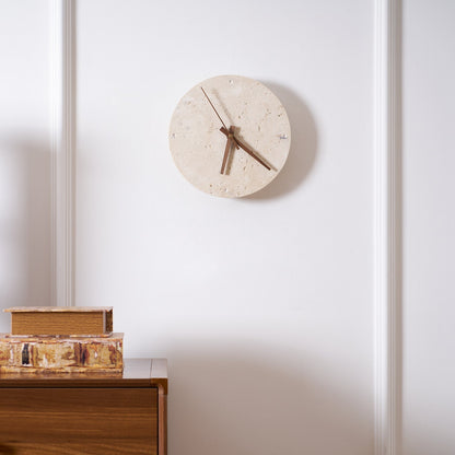 Mogendo | Zegary Travertine Clock Wall Lamp