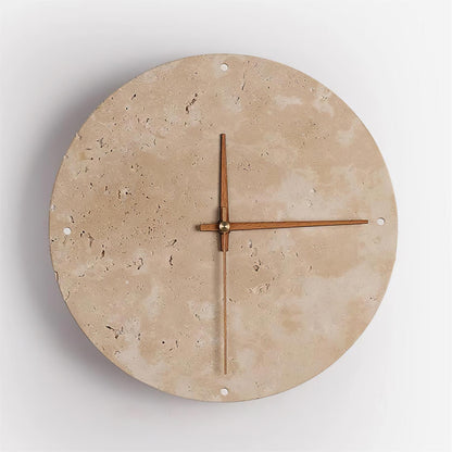 Mogendo | Zegary Travertine Clock Wall Lamp