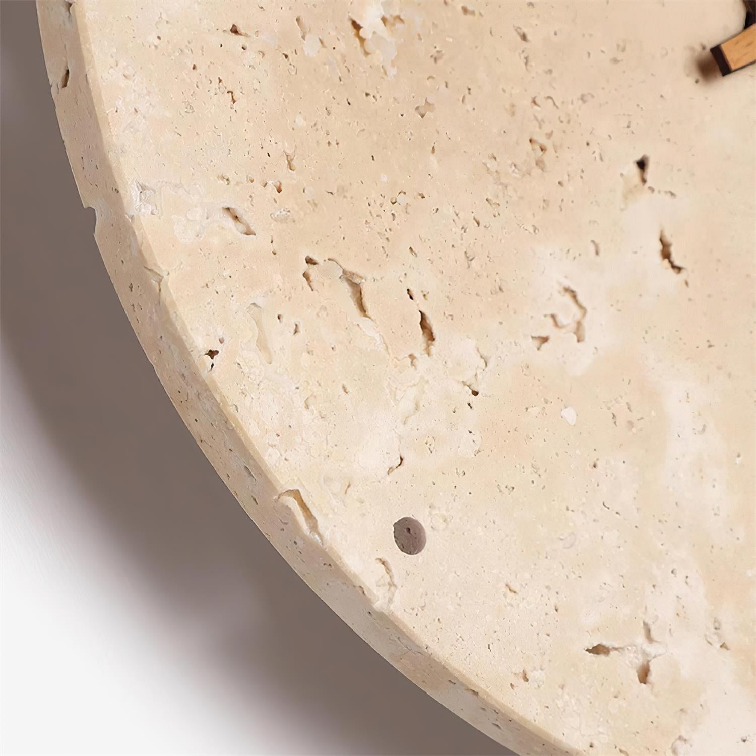 Mogendo | Zegary Travertine Clock Wall Lamp