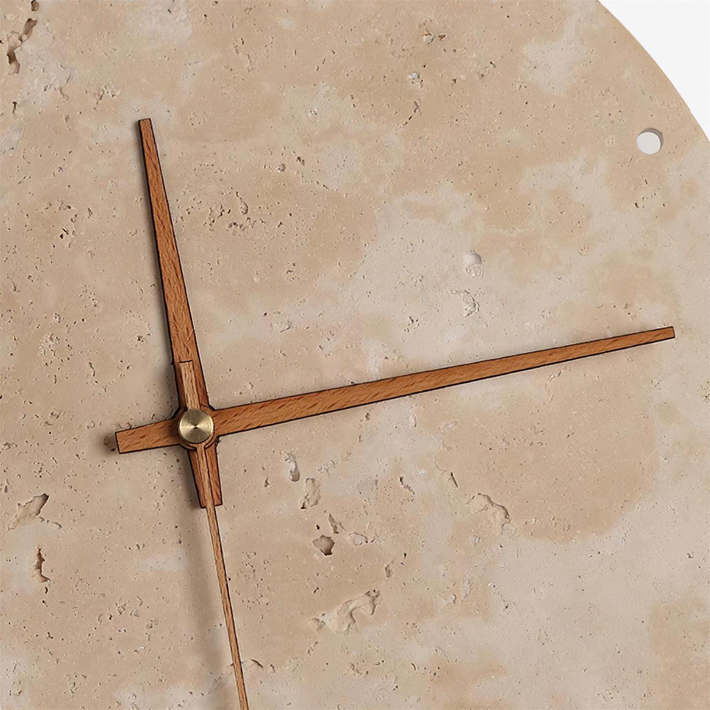 Mogendo | Zegary Travertine Clock Wall Lamp