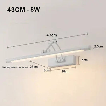 Mogendo | Luxury-Mirror-Light White 43cm