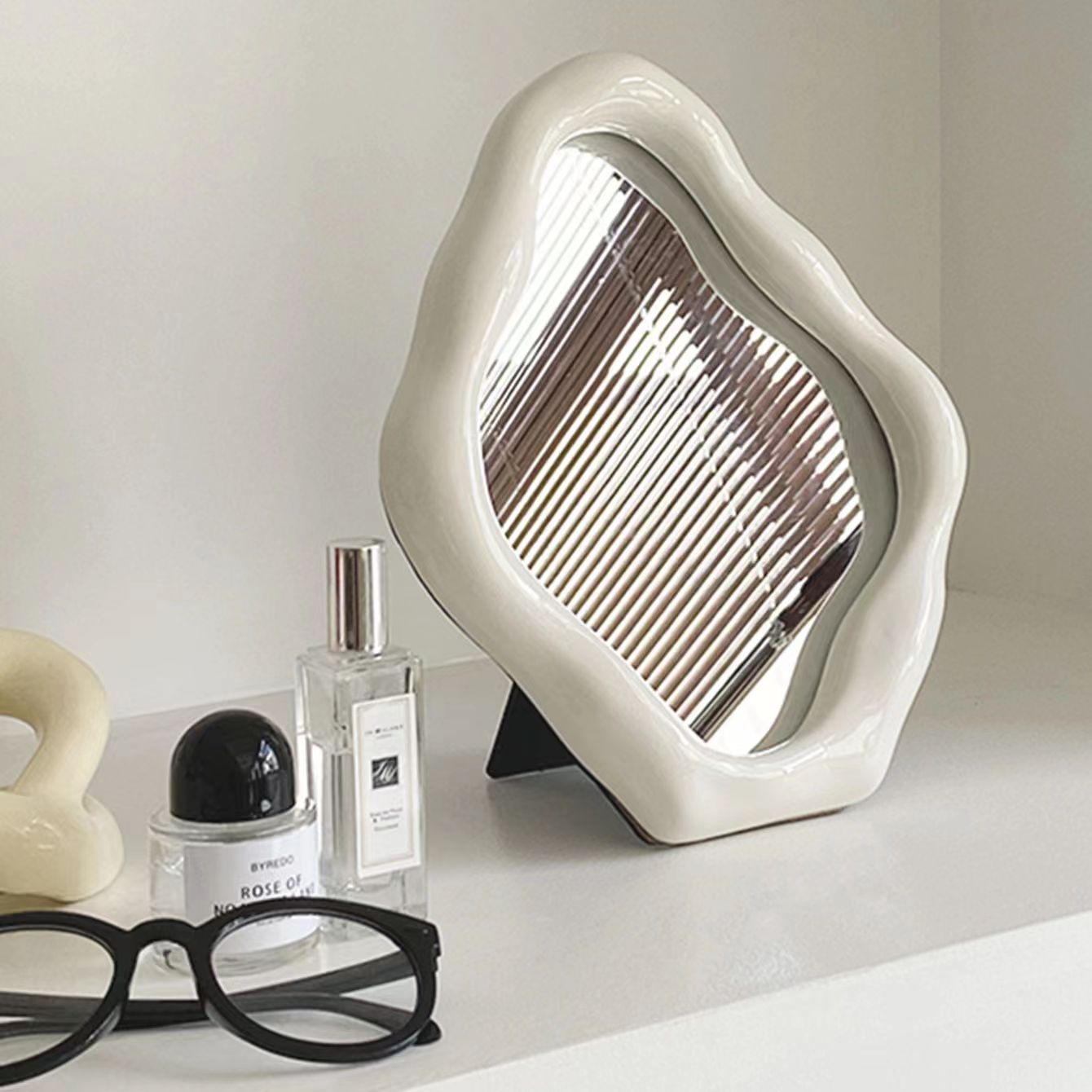 Mogendo | Zigzag Mirror White
