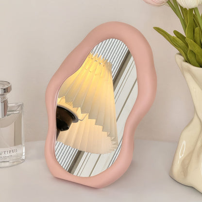 Mogendo | Irregular Blob Makeup Mirror Pink