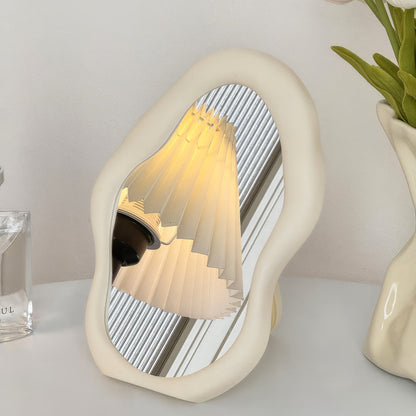Mogendo | Irregular Blob Makeup Mirror Beige
