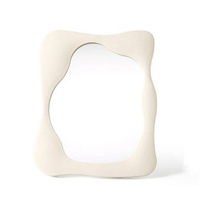 Mogendo | Squiggly Makeup Mirror White Rectangular