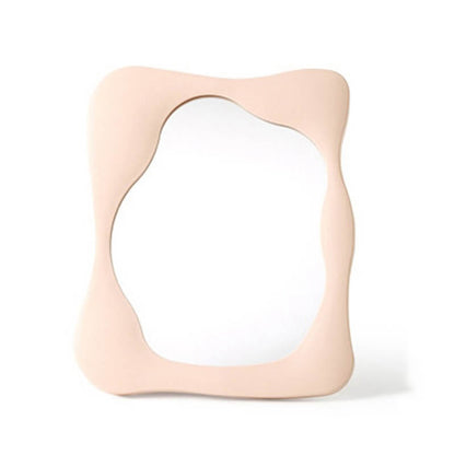 Mogendo | Squiggly Makeup Mirror Rosa Rectangular